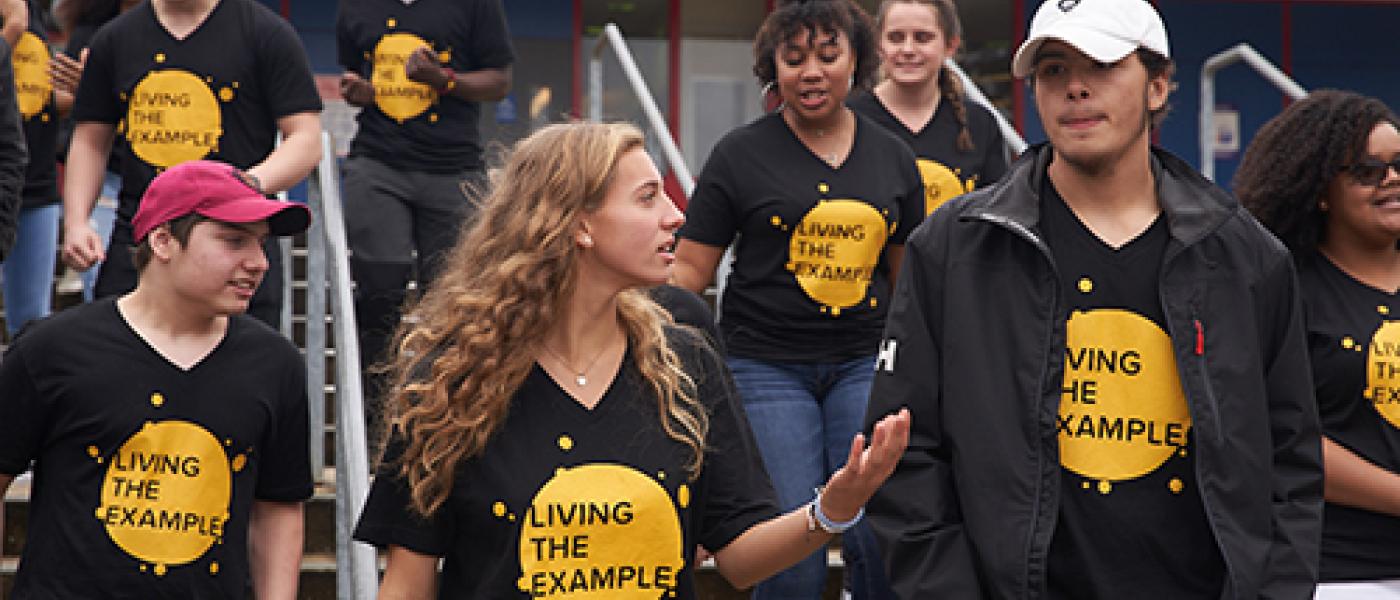 Living the Example members